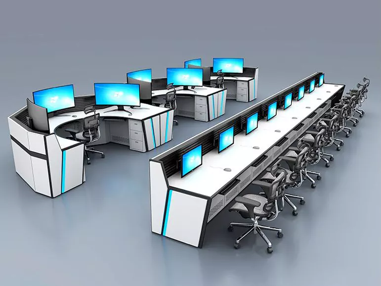 कमांड सेंटर मॉनिटरिंग कन्सोल