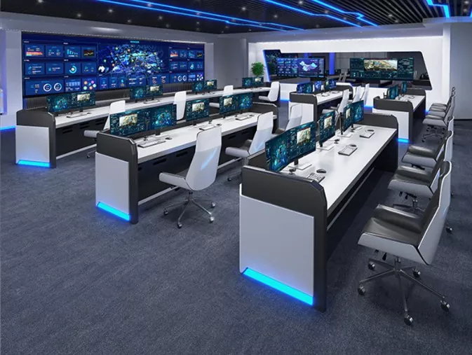 कंट्रोल रूम मॉनिटरिंग कन्सोल