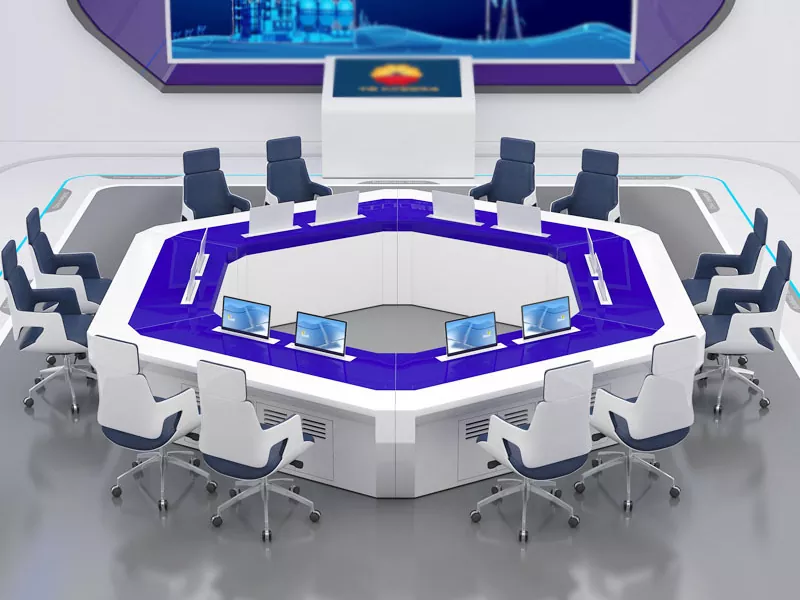 अनियमित आकाराचे मॉनिटरिंग कन्सोल